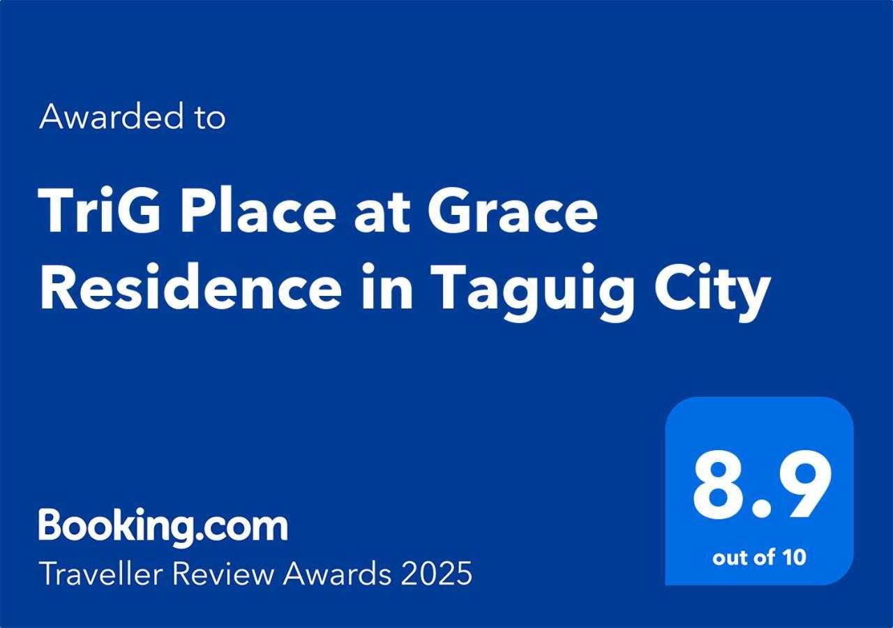 Trig Place At Grace Residence In Taguig City Manila Exterior foto